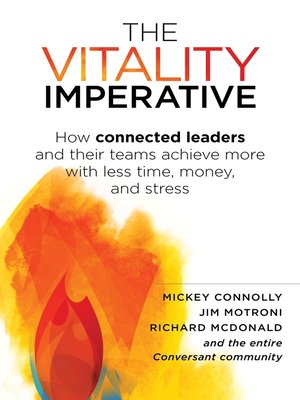 cover image of The Vitality Imperative